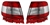 Rückleuchten für Audi A4 B5 Limo in Rot Weiss