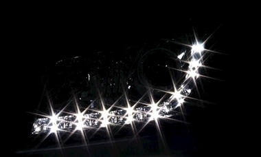 Scheinwerfer mit LED für Audi A3 8P in Schwarz