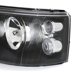 Scheinwerfer schwarz passend für VW T5 04.03-08.09, Scheinwerfer, Fahrzeugbeleuchtung, Auto Tuning