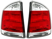 Rückleuchten für Opel Vectra C Limo in Rot Weiss