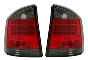 LED Rückleuchten für Opel Vectra C in Rot-Smoke
