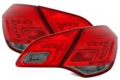 LED Rückleuchten für Opel Astra J in Rot-Smoke