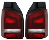Rückleuchten Set für VW T5 Facelift in Rot-Weiß