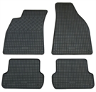 Gummi Fußmatten für Audi A4 8E / Seat Exeo 3R
