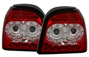 LED Rückleuchten für VW Golf 3 in Rot-Weiß